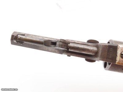 ANTEBELLUM Antique Pre-CIVIL WAR COLT M1849 Perc. POCKET Revolver FRONTIER1856 mfg. Civil War Revolver Used into the WILD WEST - Image 14 of 21
