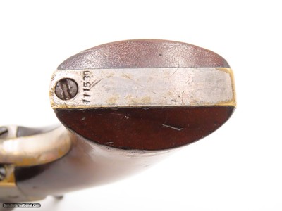 ANTEBELLUM Antique Pre-CIVIL WAR COLT M1849 Perc. POCKET Revolver FRONTIER1856 mfg. Civil War Revolver Used into the WILD WEST - Image 12 of 21