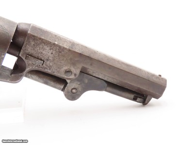 ANTEBELLUM Antique Pre-CIVIL WAR COLT M1849 Perc. POCKET Revolver FRONTIER1856 mfg. Civil War Revolver Used into the WILD WEST - Image 20 of 21