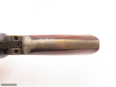 ANTEBELLUM Antique Pre-CIVIL WAR COLT M1849 Perc. POCKET Revolver FRONTIER1856 mfg. Civil War Revolver Used into the WILD WEST - Image 7 of 21