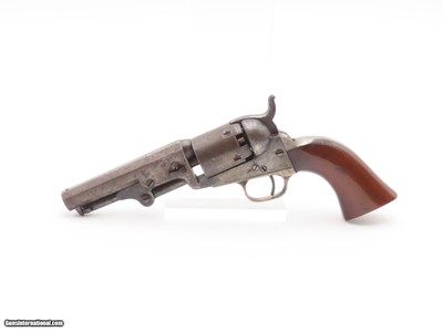 ANTEBELLUM Antique Pre-CIVIL WAR COLT M1849 Perc. POCKET Revolver FRONTIER1856 mfg. Civil War Revolver Used into the WILD WEST - Image 2 of 21