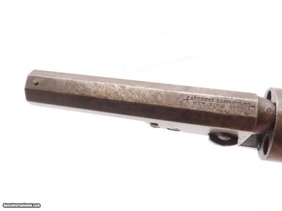 ANTEBELLUM Antique Pre-CIVIL WAR COLT M1849 Perc. POCKET Revolver FRONTIER1856 mfg. Civil War Revolver Used into the WILD WEST - Image 10 of 21