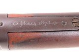 c1889 mfr. Antique WINCHESTER Model 1873 .32-20 WCF Rifle OCTAGONAL BARREL
Wild West Lever Action Rifle - 22 of 25