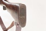 WORLD WAR I Era REMINGTON U.S. M1917 Bolt Action C&R Rifle .30-06 w/SLING
WWI INFANTRY Rifle with “W/2-19” Marked Barrel - 22 of 22