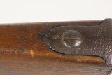 VERY RARE 1 of 100 J. BAKER CONTRACT US Model 1816 FLINTLOCK Musket Antique PHILADELPHIA, PA Made Musket 1837 - 20 of 25