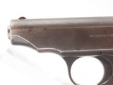 NICE Deutsche Werke ORTGIES 6.35 Hammerless SEMI-AUTO Pistol C&R w/HOLSTER
Production Being Forced to Stop Due to the Treaty of Versailles - 6 of 22
