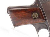 NICE Deutsche Werke ORTGIES 6.35 Hammerless SEMI-AUTO Pistol C&R w/HOLSTER
Production Being Forced to Stop Due to the Treaty of Versailles - 20 of 22