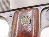 NICE Deutsche Werke ORTGIES 6.35 Hammerless SEMI-AUTO Pistol C&R w/HOLSTER
Production Being Forced to Stop Due to the Treaty of Versailles - 18 of 22