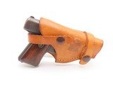 NICE Deutsche Werke ORTGIES 6.35 Hammerless SEMI-AUTO Pistol C&R w/HOLSTER
Production Being Forced to Stop Due to the Treaty of Versailles - 1 of 22