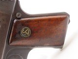 NICE Deutsche Werke ORTGIES 6.35 Hammerless SEMI-AUTO Pistol C&R w/HOLSTER
Production Being Forced to Stop Due to the Treaty of Versailles - 4 of 22