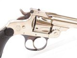 VERY NICE Smith & Wesson .32 S&W DA SELF DEFENSE Revolver C&R NICKEL FINISH TURN OF THE CENTURY Self Defense Revolver - 16 of 17