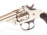 VERY NICE Smith & Wesson .32 S&W DA SELF DEFENSE Revolver C&R NICKEL FINISH TURN OF THE CENTURY Self Defense Revolver - 4 of 17