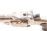 Nice WILD WEST Antique SMITH & WESSON 2nd Model .38 DA Revolver INDIAN WARS Classic Self Defense Revolver with NICKEL FINISH - 7 of 17