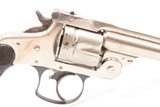 Nice WILD WEST Antique SMITH & WESSON 2nd Model .38 DA Revolver INDIAN WARS Classic Self Defense Revolver with NICKEL FINISH - 16 of 17