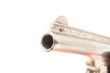 Nice WILD WEST Antique SMITH & WESSON 2nd Model .38 DA Revolver INDIAN WARS Classic Self Defense Revolver with NICKEL FINISH - 9 of 17