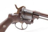 CIVIL WAR Era BELGIAN Antique LEFAUCHEUX Pinfire 11mm 6-Shot DA Revolver
Like Those Used During the CIVIL WAR - 20 of 23