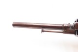 CIVIL WAR Era BELGIAN Antique LEFAUCHEUX Pinfire 11mm 6-Shot DA Revolver
Like Those Used During the CIVIL WAR - 16 of 23