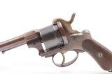 CIVIL WAR Era BELGIAN Antique LEFAUCHEUX Pinfire 11mm 6-Shot DA Revolver
Like Those Used During the CIVIL WAR - 5 of 23