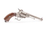 Antique CIVIL WAR Era Brescian GLISENTI Single Action PINFIRE 11mm Revolver Revolver used by UNION & CONFEDERATE Soldiers - 18 of 21