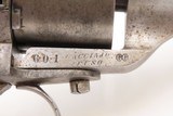 Antique CIVIL WAR Era Brescian GLISENTI Single Action PINFIRE 11mm Revolver Revolver used by UNION & CONFEDERATE Soldiers - 15 of 21