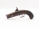 ENGRAVED/SILVER Mounted WILLIAM PEPPER Antique DERRINGER Percussion Pistol
BRITISH Period Copy Henry Deringer’s Famous Pistol - 14 of 17
