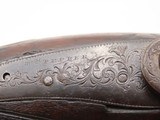 ENGRAVED/SILVER Mounted WILLIAM PEPPER Antique DERRINGER Percussion Pistol
BRITISH Period Copy Henry Deringer’s Famous Pistol - 6 of 17