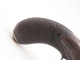 ENGRAVED/SILVER Mounted WILLIAM PEPPER Antique DERRINGER Percussion Pistol
BRITISH Period Copy Henry Deringer’s Famous Pistol - 3 of 17