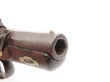 Very Scarce ENGRAVED Antique GILLESPIE .48 Percussion DERINGER Style Pistol CALIFORNIA GOLD RUSH Era RIVERBOAT GAMBLER’s Gun - 7 of 17