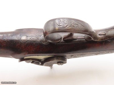 Very Scarce ENGRAVED Antique GILLESPIE .48 Percussion DERINGER Style Pistol CALIFORNIA GOLD RUSH Era RIVERBOAT GAMBLER’s Gun - Image 12 of 17