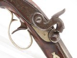 ENGRAVED/SILVER Mounted Antique DERRINGER Percussion Pistol A.R. MENDENHALL Period Copy of Henry Deringer’s Famous Pistol - 4 of 17