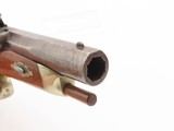 1850s ENGRAVED Liege Proofed Antique DERRINGER .47 Percussion POCKET Pistol Mid-19th Century SELF DEFENSE Pistol GERMAN SILVER - 6 of 18
