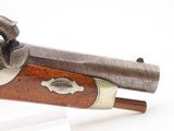 1850s ENGRAVED Liege Proofed Antique DERRINGER .47 Percussion POCKET Pistol Mid-19th Century SELF DEFENSE Pistol GERMAN SILVER - 5 of 18