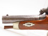 1850s ENGRAVED Liege Proofed Antique DERRINGER .47 Percussion POCKET Pistol Mid-19th Century SELF DEFENSE Pistol GERMAN SILVER - 18 of 18
