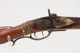 TACK DECORATED Mid-1800s Antique Half Stock .36 Percussion HOMESTEAD Rifle
Mid-1800s GAME GETTING Rifle w/SET TRIGGER - 6 of 25