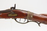 TACK DECORATED Mid-1800s Antique Half Stock .36 Percussion HOMESTEAD Rifle
Mid-1800s GAME GETTING Rifle w/SET TRIGGER - 22 of 25