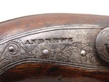 IRISH “ANDREWS” Marked ENGRAVED/SILVER Antique DERRINGER Percussion Pistol
“CLONES” Period Copy Henry Deringer’s Famous Pistol - 6 of 19