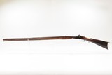 circa 1850s Antique ENGRAVED Full-Stock .44 Percussion American LONG RIFLE
Kentucky Style HUNTING/HOMESTEAD Long Rifle - 22 of 25