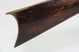 circa 1850s Antique ENGRAVED Full-Stock .44 Percussion American LONG RIFLE
Kentucky Style HUNTING/HOMESTEAD Long Rifle - 8 of 25