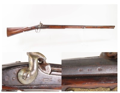 1889 Dated BARNETT LONDON TOMBSTONE FOX NORTHWEST NATIVE AMERICAN TRADE GUN HUDSON BAY FUKE, FUR TRADE