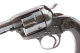 1901 mfr. COLT BISLEY Model SINGLE ACTION ARMY Revolver .38 SPECIAL SAA C&R 1st Generation Hartford, Connecticut - 4 of 19