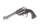1901 mfr. COLT BISLEY Model SINGLE ACTION ARMY Revolver .38 SPECIAL SAA C&R 1st Generation Hartford, Connecticut - 2 of 19