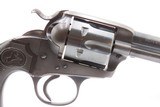 1901 mfr. COLT BISLEY Model SINGLE ACTION ARMY Revolver .38 SPECIAL SAA C&R 1st Generation Hartford, Connecticut - 18 of 19