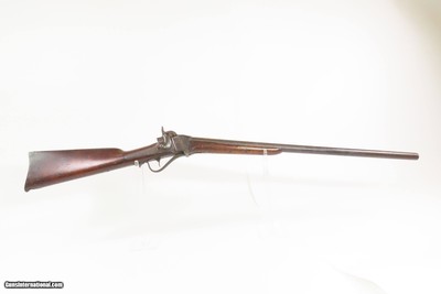 RARE 1 of 220 SHARPS Model 1853 “SLANT BREECH” Percussion SHOTGUN 26 Bore Early American Breechloading Shotgun - Image 2 of 19
