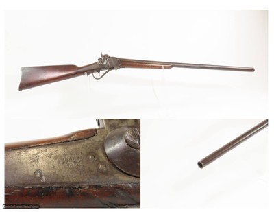 RARE 1 of 220 SHARPS Model 1853 “SLANT BREECH” Percussion SHOTGUN 26 Bore Early American Breechloading Shotgun