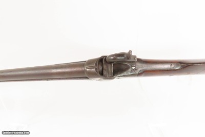 RARE 1 of 220 SHARPS Model 1853 “SLANT BREECH” Percussion SHOTGUN 26 Bore Early American Breechloading Shotgun - Image 11 of 19