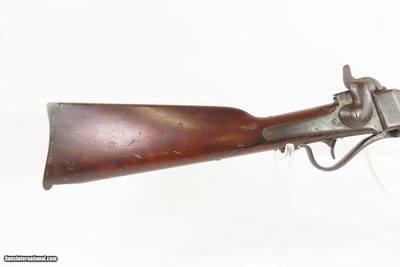 RARE 1 of 220 SHARPS Model 1853 “SLANT BREECH” Percussion SHOTGUN 26 Bore Early American Breechloading Shotgun - Image 5 of 19
