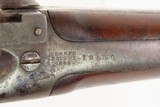RARE 1 of 220 SHARPS Model 1853 “SLANT BREECH” Percussion SHOTGUN 26 Bore Early American Breechloading Shotgun - 13 of 19