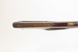 Antique “POOR BOY” Full-Stock .38 FLINTLOCK American FRONTIER Long RifleENGRAVED Kentucky Style Smoothbore HOMESTEAD Rifle - 13 of 25