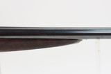 ENGRAVED British WEBLEY & SCOTT Double Barrel C&R Shotgun HALIFAX RETAILER
ROARING TWENTIES Era BOXLOCK Fowling Piece - 4 of 25
