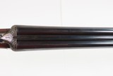 ENGRAVED British WEBLEY & SCOTT Double Barrel C&R Shotgun HALIFAX RETAILER
ROARING TWENTIES Era BOXLOCK Fowling Piece - 19 of 25